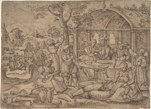放蕩息子 作： Hans Bol